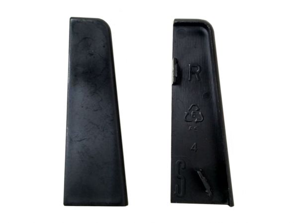 Endkappe - SCHWARZ - 58mm - 2er Pack