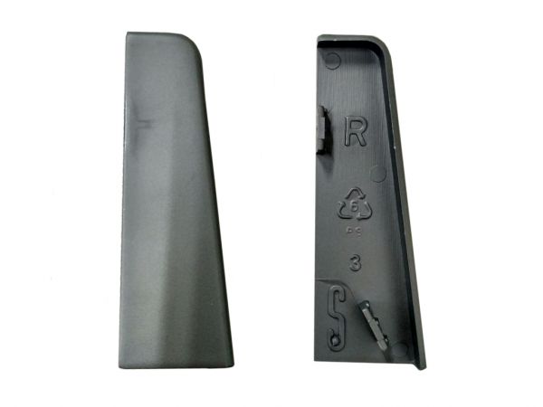 Endkappe - SILBERGRAU - 58mm - 2er Pack