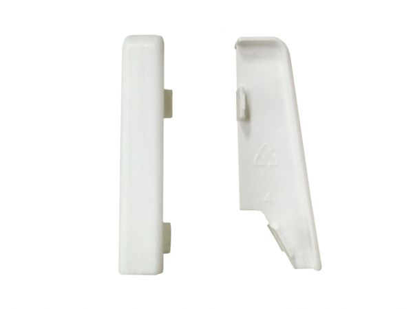 Verbinder - WEISS - 58mm - 2er Pack