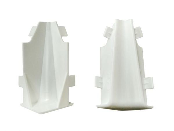 Innenecke - WEISS - 58mm - 2er Pack