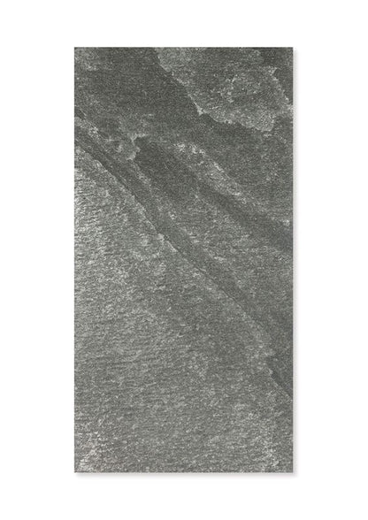 Steinpaneel Grey Slate – elegante Wandverkleidung in echter Steinoptik für Wohnzimmer und Büro