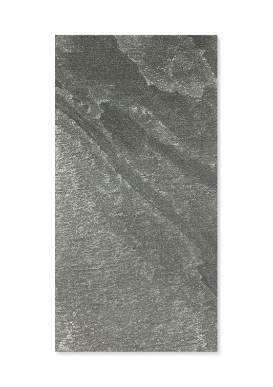 Steinpaneel Grey Slate – elegante Wandverkleidung in echter Steinoptik für Wohnzimmer und Büro