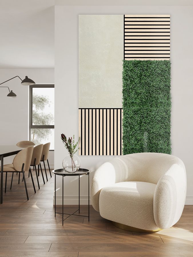 Rechteckige Sandsteinpaneele für stilvolle Innenräume