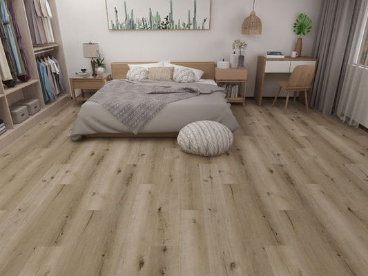 Vinylboden - Hellweg Eiche - Klebe-Vinyl 2,5mm - Breitdiele Premium