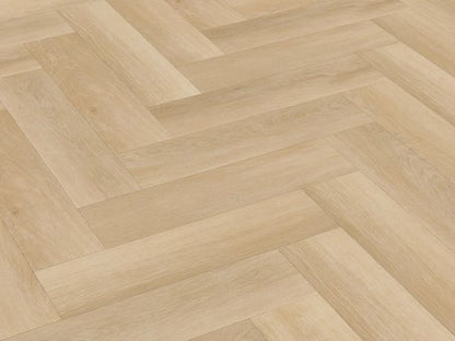 MUSTER - Vinylboden Herringbone - Prenzlau Eiche - Klick-Vinyl 5,5mm - inkl. Trittschall - Premium (KOSTENLOS)