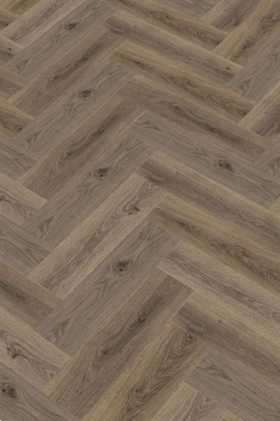 MUSTER - Vinylboden Herringbone - Boxbach Eiche - Klick-Vinyl 5,5mm - inkl. Trittschall - Premium (KOSTENLOS)