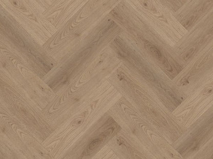 MUSTER - Vinylboden Herringbone  - Altenwald Eiche - Klick-Vinyl 5,5mm - inkl. Trittschall - Premium (KOSTENLOS)