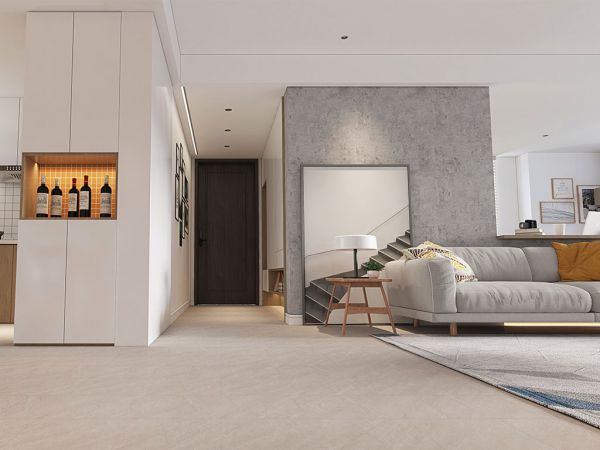 MUSTER - Click-Vinyl CHECK One 2140 Bern Botticino inkl. Trittschall Fliese Standard (KOSTENLOS)