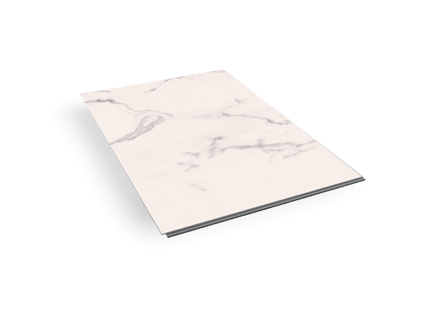 Click-Vinyl CHECK One 2143 Agora Marmor inkl. Trittschall Fliese Standard