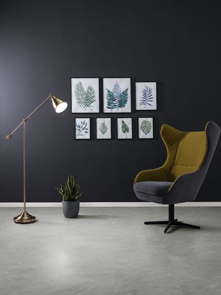 Klebe-Vinyl CHECK expert 2154E Marbach Beton Fliese XL Premium