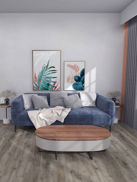 Click-Vinyl CHECK One 2464 Terpe Eiche inkl. Trittschall Standard