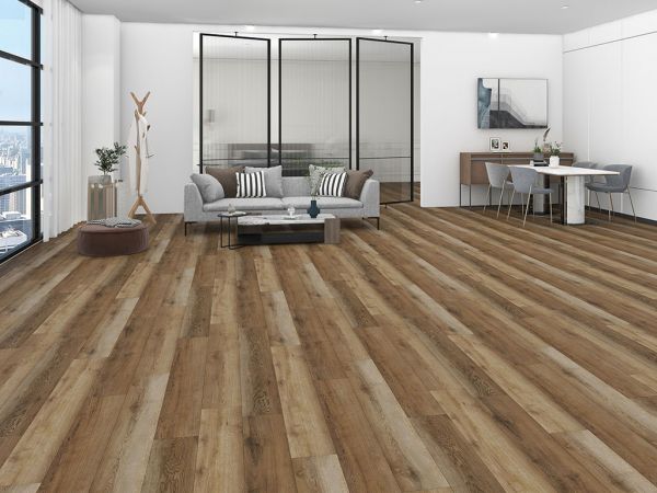 MUSTER - Click-Vinyl CHECK One 2474 Wullen Eiche inkl. Trittschall Standard Breitdiele (Kostenlos)