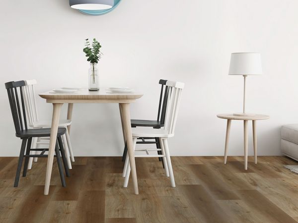 Click-Vinyl CHECK comfort 2504 Kerz Eiche Breitdiele inkl. Trittschall (Kork)