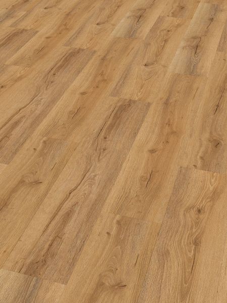 Click-Vinyl CHECK comfort 2507 Agullana Eiche Breitdiele inkl. Trittschall (Kork)