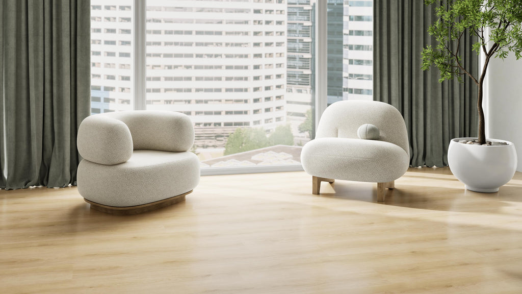 Click-Vinyl - London Eiche - inkl. Trittschall - Standard Lang- und Breitdiele