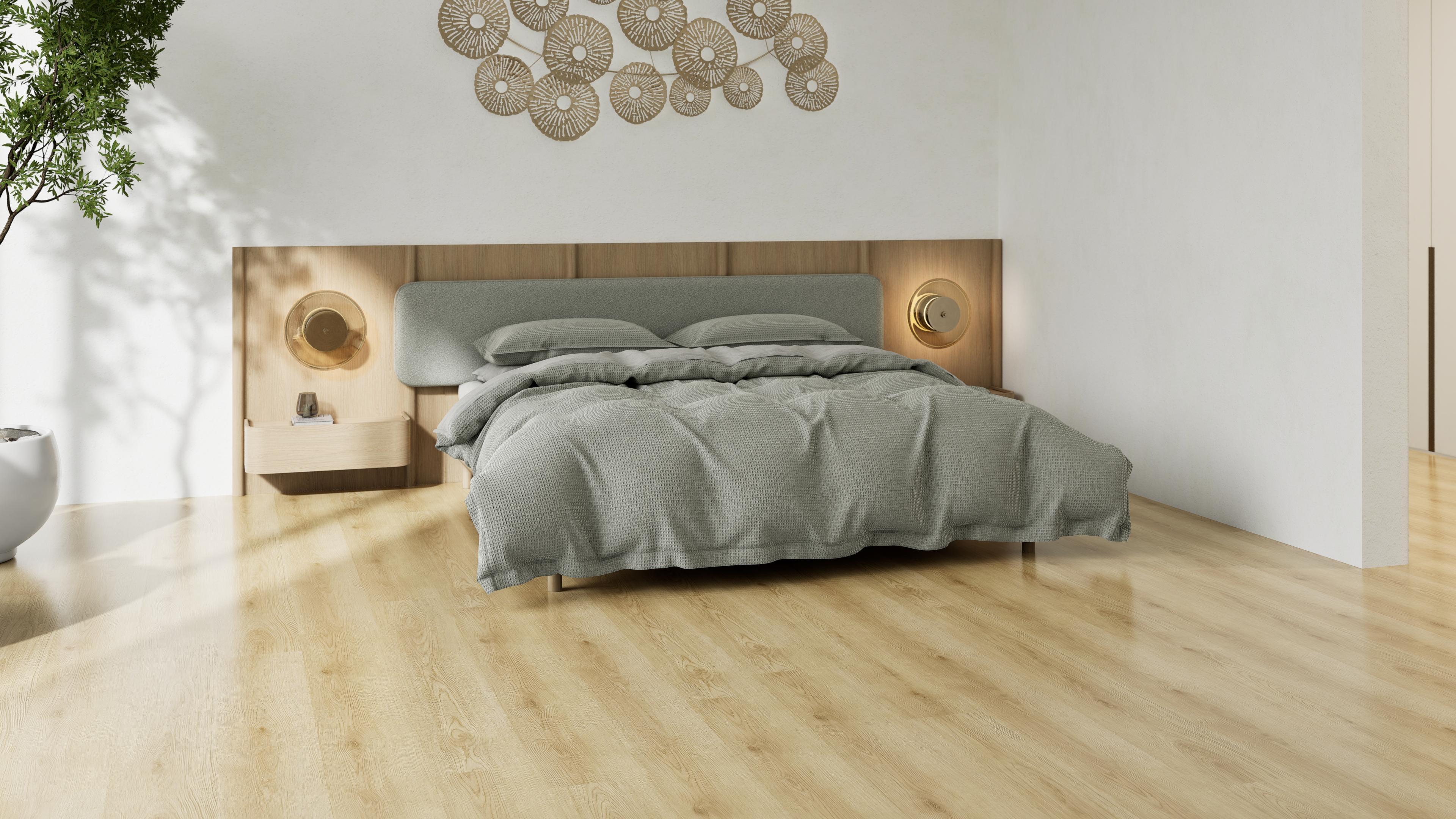 Click-Vinyl - Alpenwald Eiche - inkl. Trittschall - Standard Lang- und Breitdiele