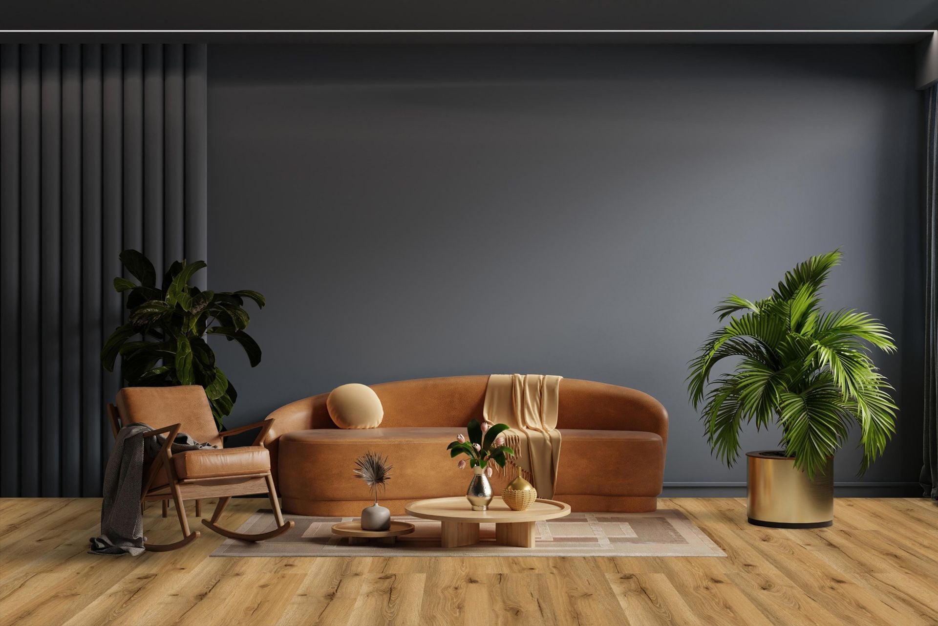 Click-Vinyl - Mooswald Eiche - inkl. Trittschall - Standard Lang- und Breitdiele