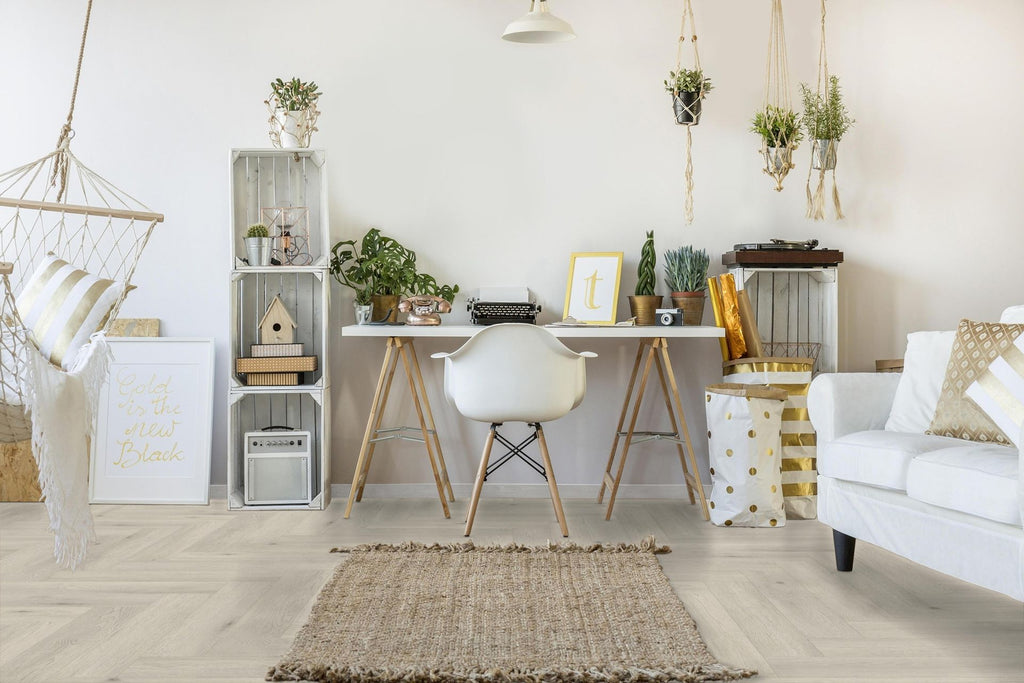 Click-Vinyl - Toulouse Eiche - inkl. Trittschall - Premium Fischgräte