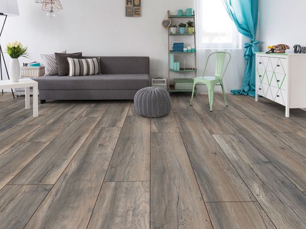 MUSTER - Laminatboden - Honey Camp Oak - 8,0mm - Breitdiele - Ultimate (KOSTENLOS)