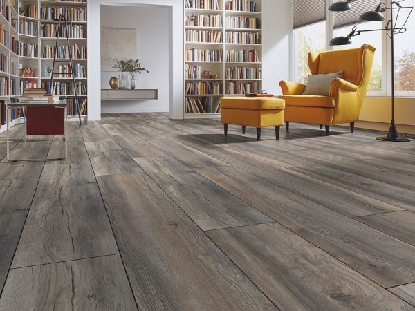 Laminatboden - Honey Camp Oak - 8,0mm - Breitdiele - Ultimate