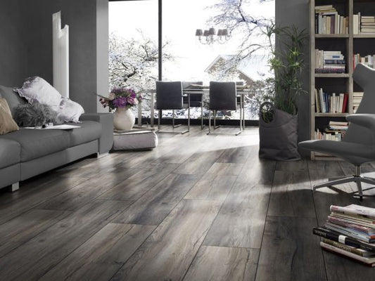 MUSTER - Laminatboden - Honey Camp Oak - 8,0mm - Breitdiele - Ultimate (KOSTENLOS)