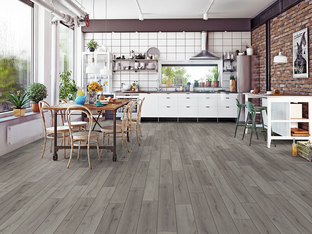 Laminatboden - Grey Oak - 8,0mm - Plus