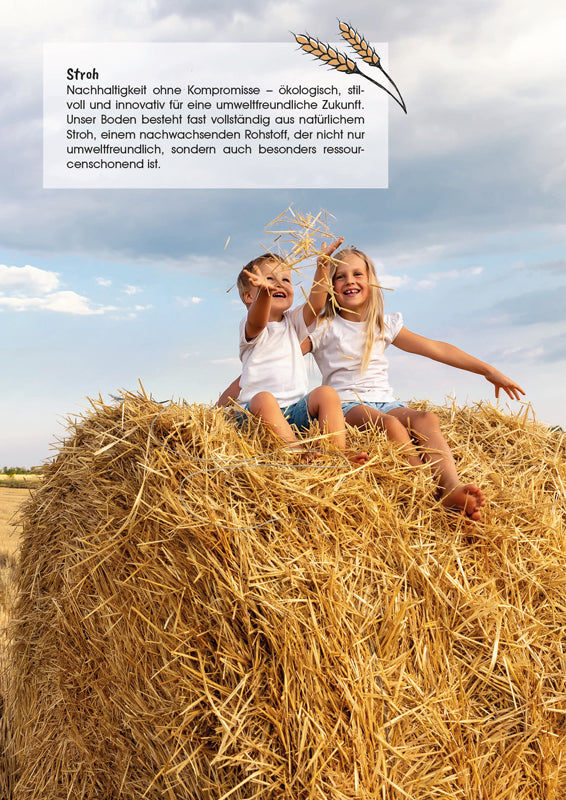 Straw Floor Jangal 9000 Natural Bale 11mm