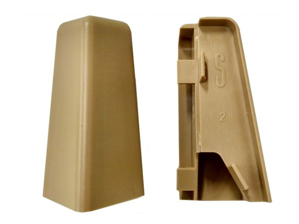 Aussenecke - EICHE - 58mm - 2er Pack