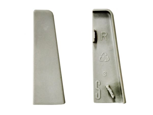 Endkappe - GRAU - 58mm - 2er Pack