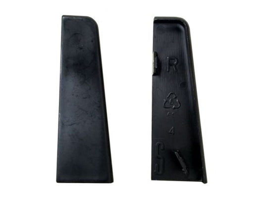 Endkappe - SCHWARZ - 58mm - 2er Pack