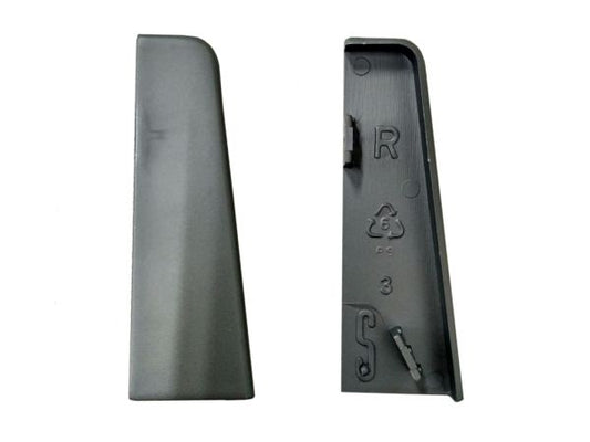 Endkappe - SILBERGRAU - 58mm - 2er Pack