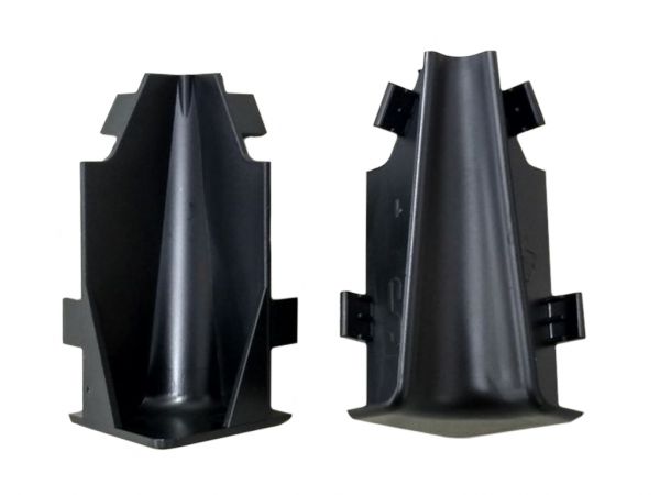 Innenecke - SCHWARZ - 58mm - 2er Pack
