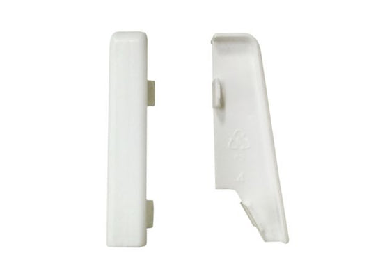 Verbinder - WEISS - 58mm - 2er Pack