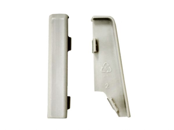 Verbinder - GRAU - 58mm - 2er Pack