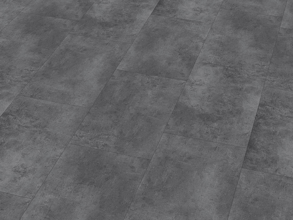 MUSTER - Click-Vinyl CHECK One 2150 Mettingen Beton Fliese XL inkl. Trittschall Standard (KOSTENLOS)