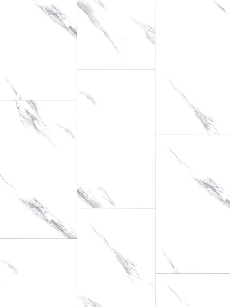 Click-Vinyl CHECK One 2157 Alsberg Marmor Hochglanz-Fliese XL inkl. Trittschall Standard