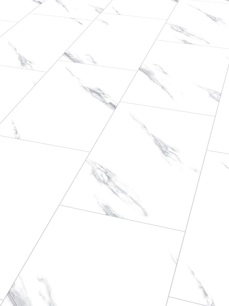 Click-Vinyl CHECK One 2157 Alsberg Marmor Hochglanz-Fliese XL inkl. Trittschall Standard