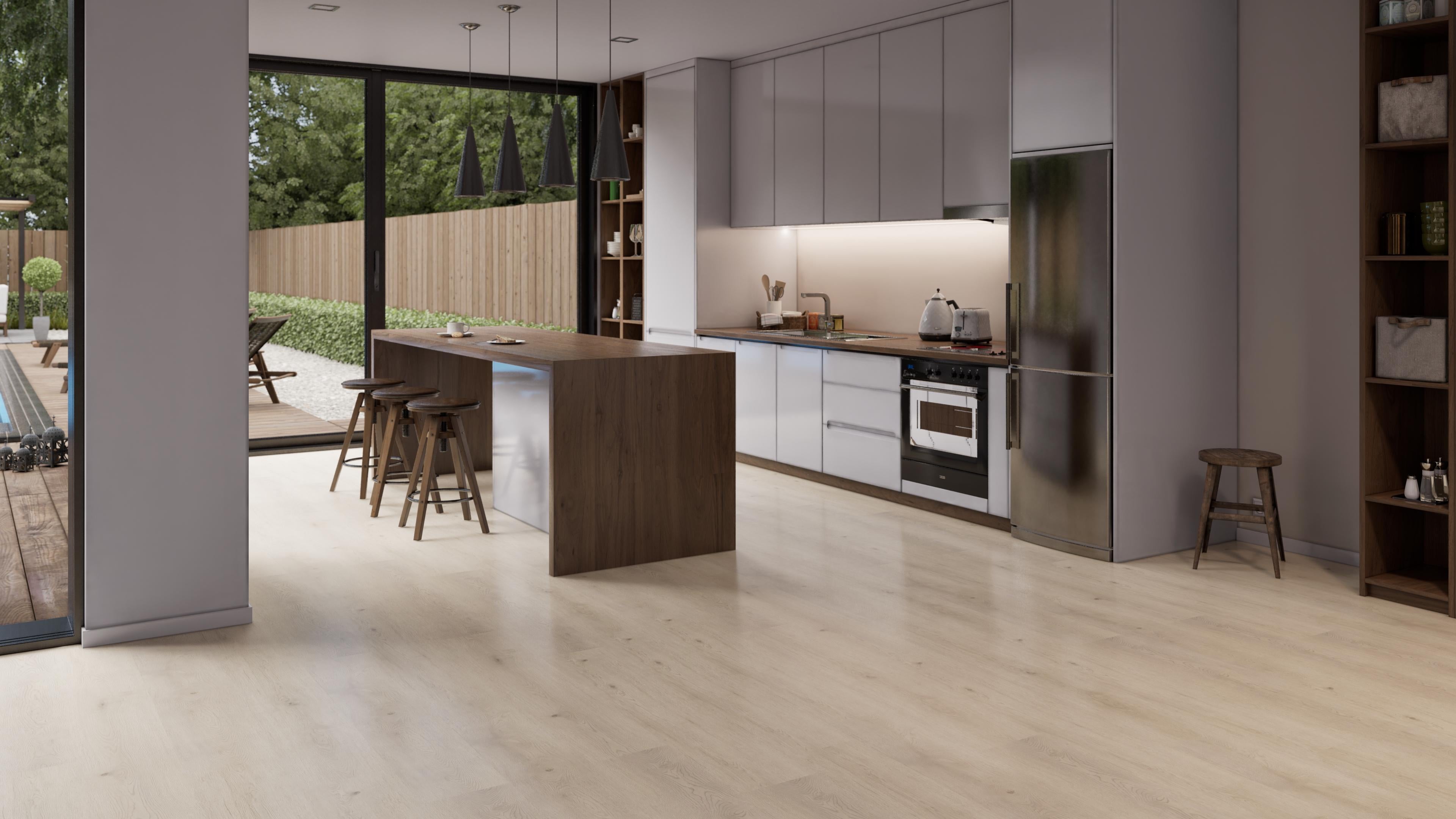 Click-Vinyl CHECK One 2490 Weitenhagen Eiche inkl. Trittschall Premium Breitdiele