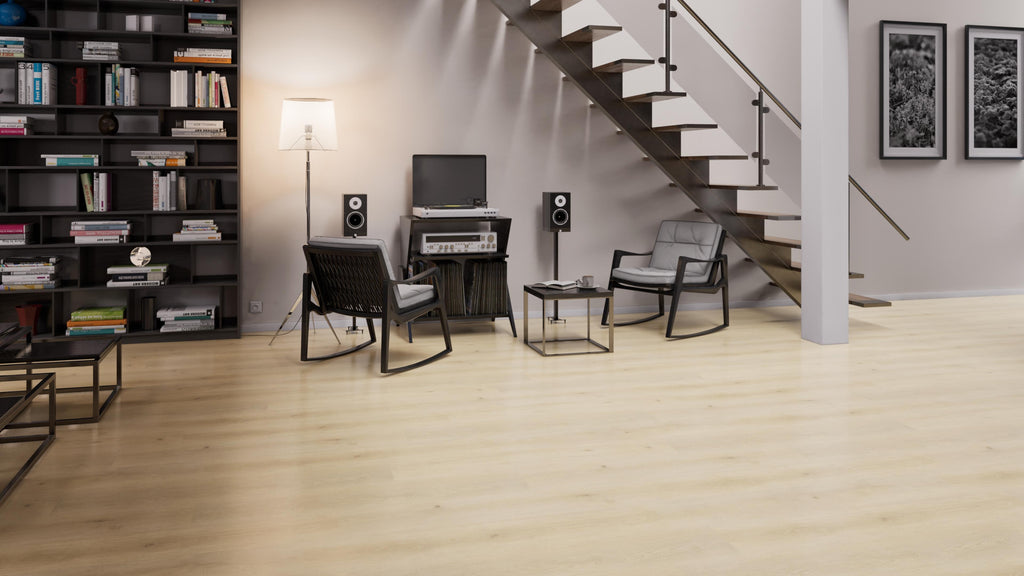 Click-Vinyl CHECK One 2491 Ziegelhof Eiche inkl. Trittschall Premium Breitdiele