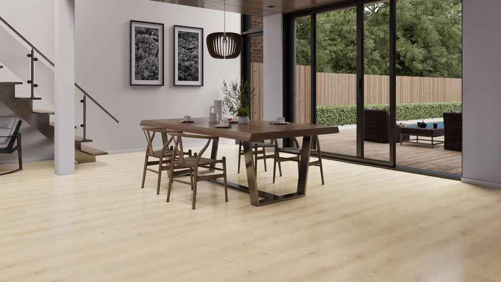 Click-Vinyl CHECK One 2491 Ziegelhof Eiche inkl. Trittschall Premium Breitdiele