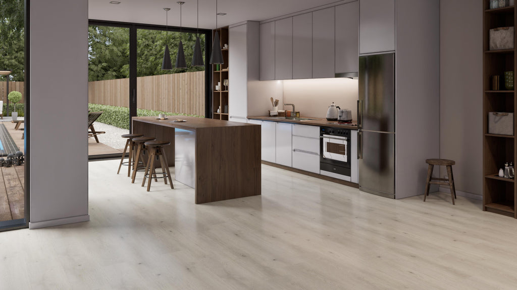 MUSTER - Click-Vinyl CHECK One 2492 Mühlenfeld Eiche inkl. Trittschall Premium Breitdiele (KOSTENLOS)